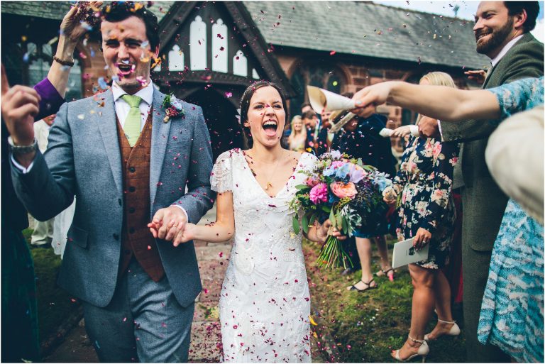 jess + will’s wedding at harthill weddings