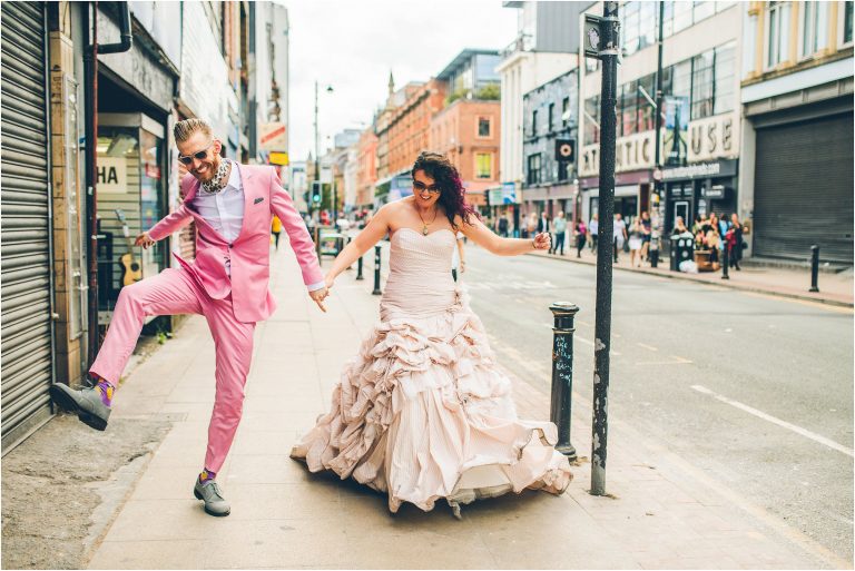 jenny + dave’s wedding at manchester town hall