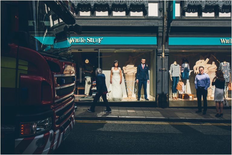 claire + nick’s chester town hall wedding