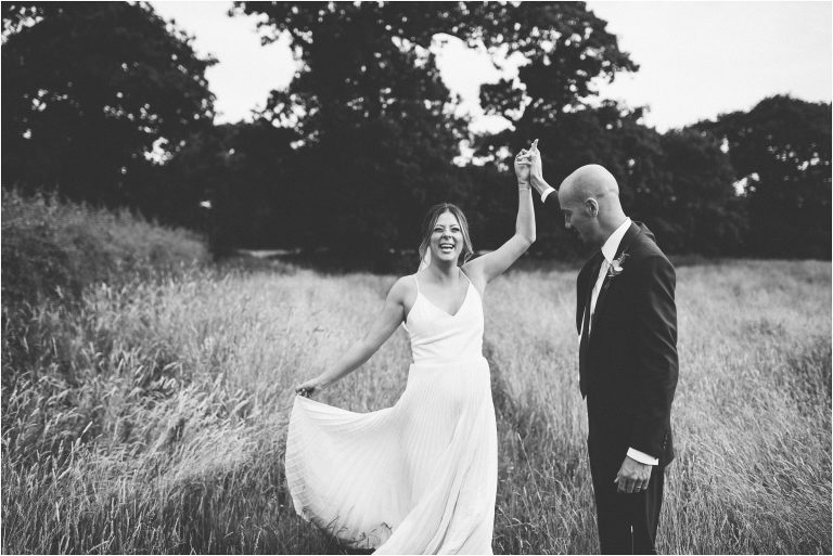 ashley + billy’s garden wedding in cheshire