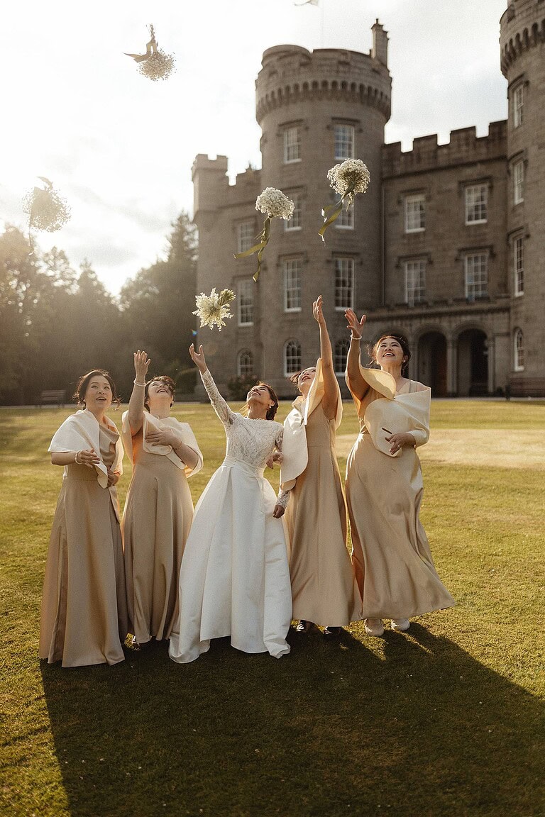 Noelle + Jamie | Cluny Castle
